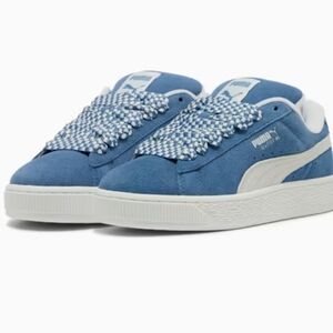 Puma Blue and White Women's Sneakers